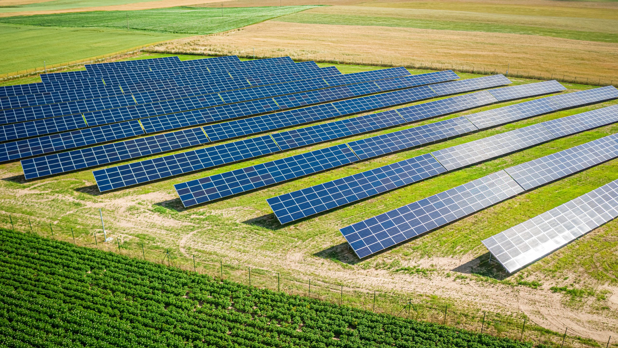 Community solar panels Community Solar farm